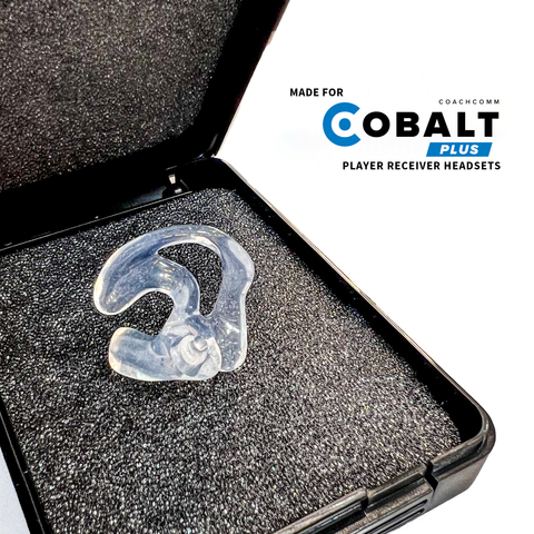 Official CoachComm® Cobalt Plus Custom Silicone Player's Communication Earpiece